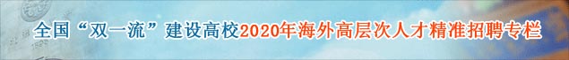 全国双一流建设高校2019年海外高层次人才精准招聘专区